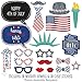 Big Dot of Happiness 4th of July - Photo Booth Props Kit - 20 Count
