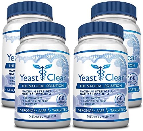 YeastClear: Yeast Infection and Candida Solution (4 Bottles)