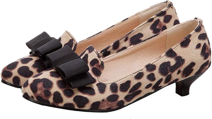 leopard print pumps amazon