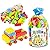 ComeLove 3D Fashion 128 Pieces Sort Shape Kids Green Gift Toys