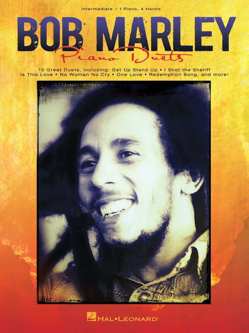 Bob Marley For Piano Duet: Intermediate Piano Duet (1 Piano, 4 Hands