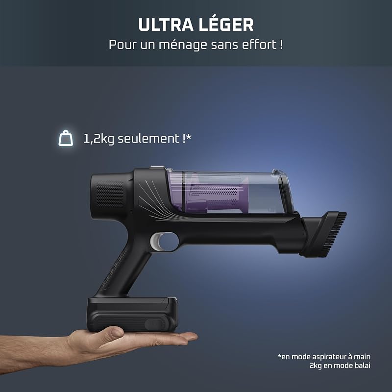 - X-Pert 7.60 Aspirateur Balai sans Fil Léger RH6AO - 33w - Noir