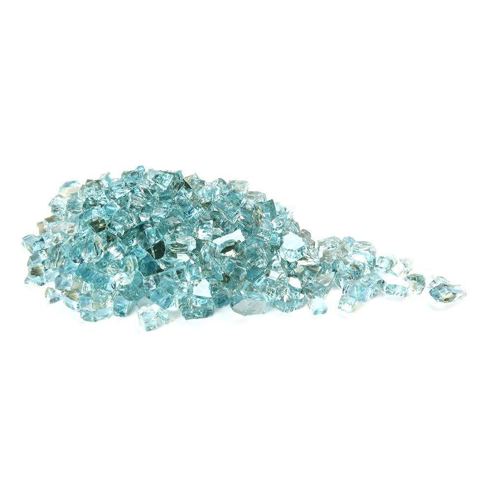Mitoo Fire Glass For Fire Pit Crushed Fire Glass For Indoor And