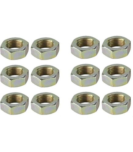 Amazon.com: Speedway Motors 11/16 Inch Steel Jam Nuts Kit Includes