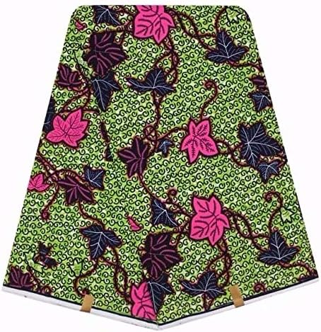 African Dutch Wax Hollandais African Real Guaranteed Dutch Wax Hollandais Wax 6Yards/Lot for Women Dress