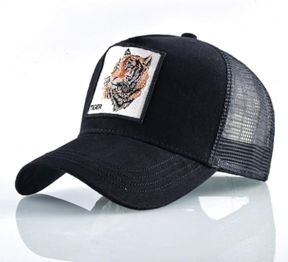 WZQC 8 Kinds of Embroidery Animal Baseball Caps Men
