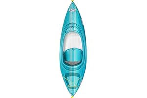Pelican Argo 80X - Recreational Sit in Kayak - Fade Turquoise White - Lightweight Patented Ram-X™ Material