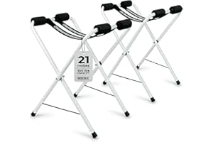 Best Marine and Outdoors Folding Kayak Stands, Extra Tall Storage Rack for Kayaks, Canoes & SUP Paddle Boards, 150lb Weight C