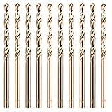 Cobalt Drill Bit Set 4mm - 10pcs, M35 Twist Drill