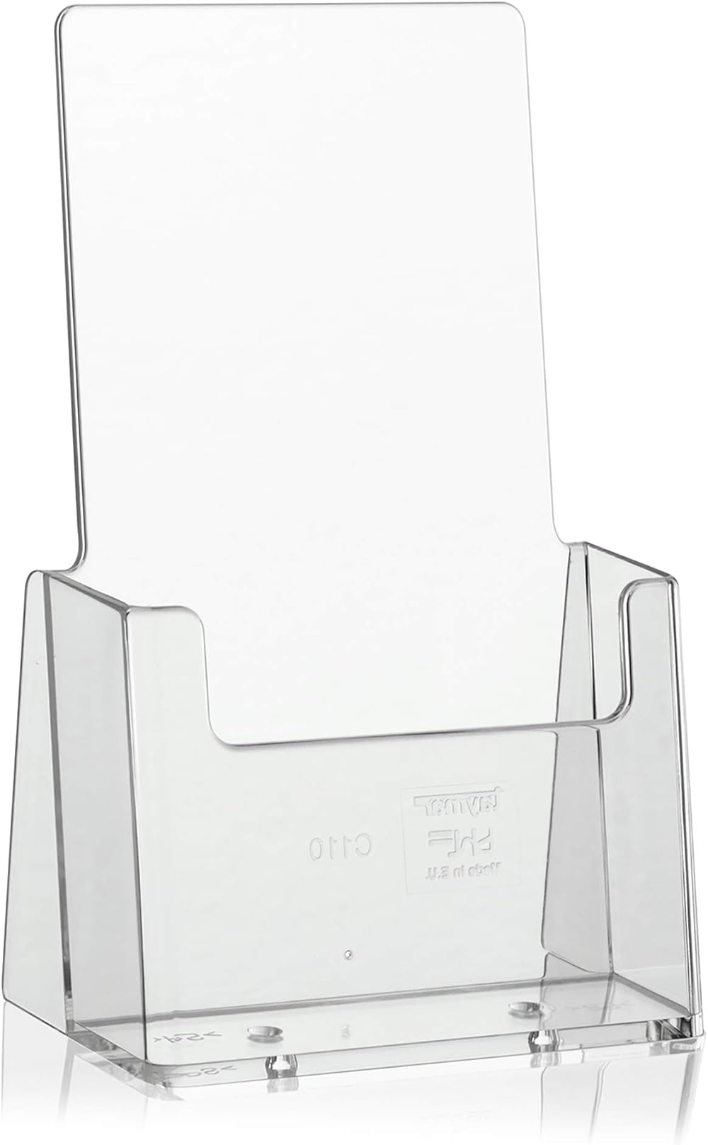 Taymar Flyer Stand Leaflet Holder DL Transparent 10.5 x 21.0 cm