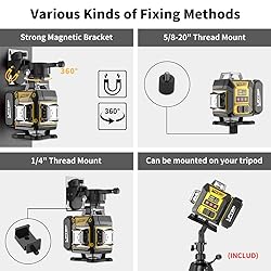 Laser Level 360 Self Leveling with