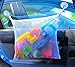 #1 Rated Bath Toy Organizer + 2 Bonus Strong Grip Lock Suction Hooks (White)