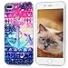 iPhone 7 Plus Case (5.5 inch) - 6 Pcs Shock-absorption Soft TPU Rubber Skin Bumper Case Transparent Crystal Clear Cute Colorful Print Patterns Ultra Thin Slim Protective Cover by Badalink - Group 1