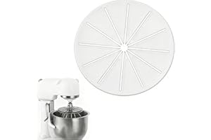 Blender Cream Scraper Accessory, Kitchen Aid Whisk Wiper, Attachments Wipers for 6-Wire Whisks Anti-Splatter Baffle for Kitch