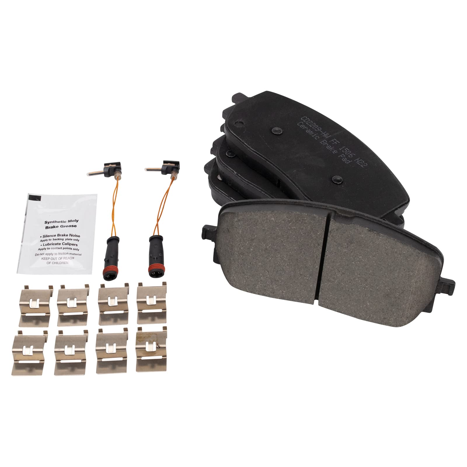 Photo 1 of TRQ Front Brake Pads Ceramic Compatible with 2020-2022 Mercedes-Benz CLA250 GLA250 GLE350