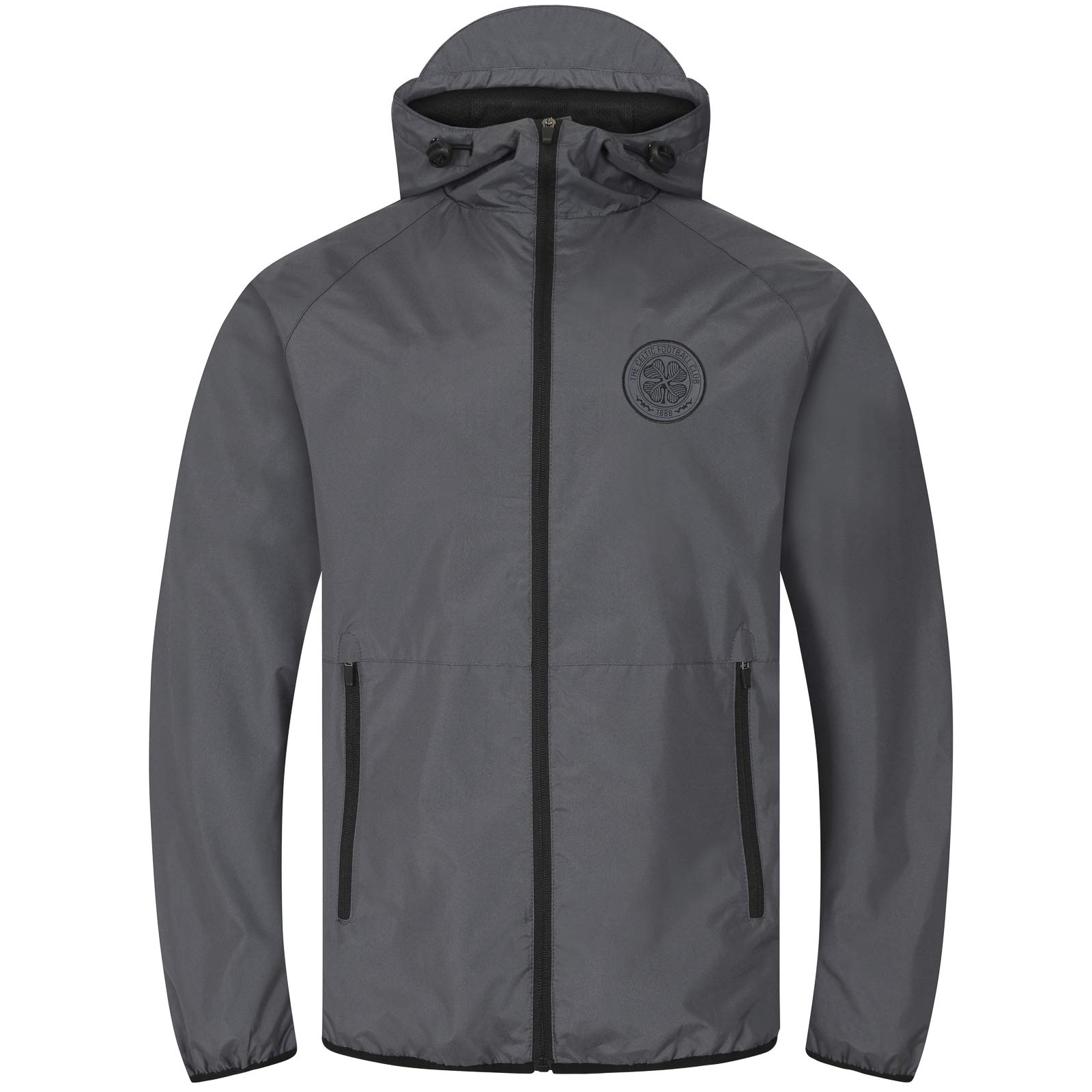 Celtic FC Official Soccer Gift Mens Shower Jacket Windbreaker