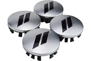 ZORRATIN (Set of 4) 63mm=2.5 inches // Slash Wheel Center Cap Covers HubCap Emblem Badge Trim for Dodge Charger Challenger Durango Hornet Dart R/T SRT Magnum Nitro Journey Caliber Avenger and Ram and Jeep