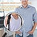 Back Posture Corrector for Women and Men, Adjustable Posture Support Clavicle Brace Trainer Upper Back Straightener with Two Pads for Hunchback, Slouching, Rounded Shoulder, Neck Pain Relief Black