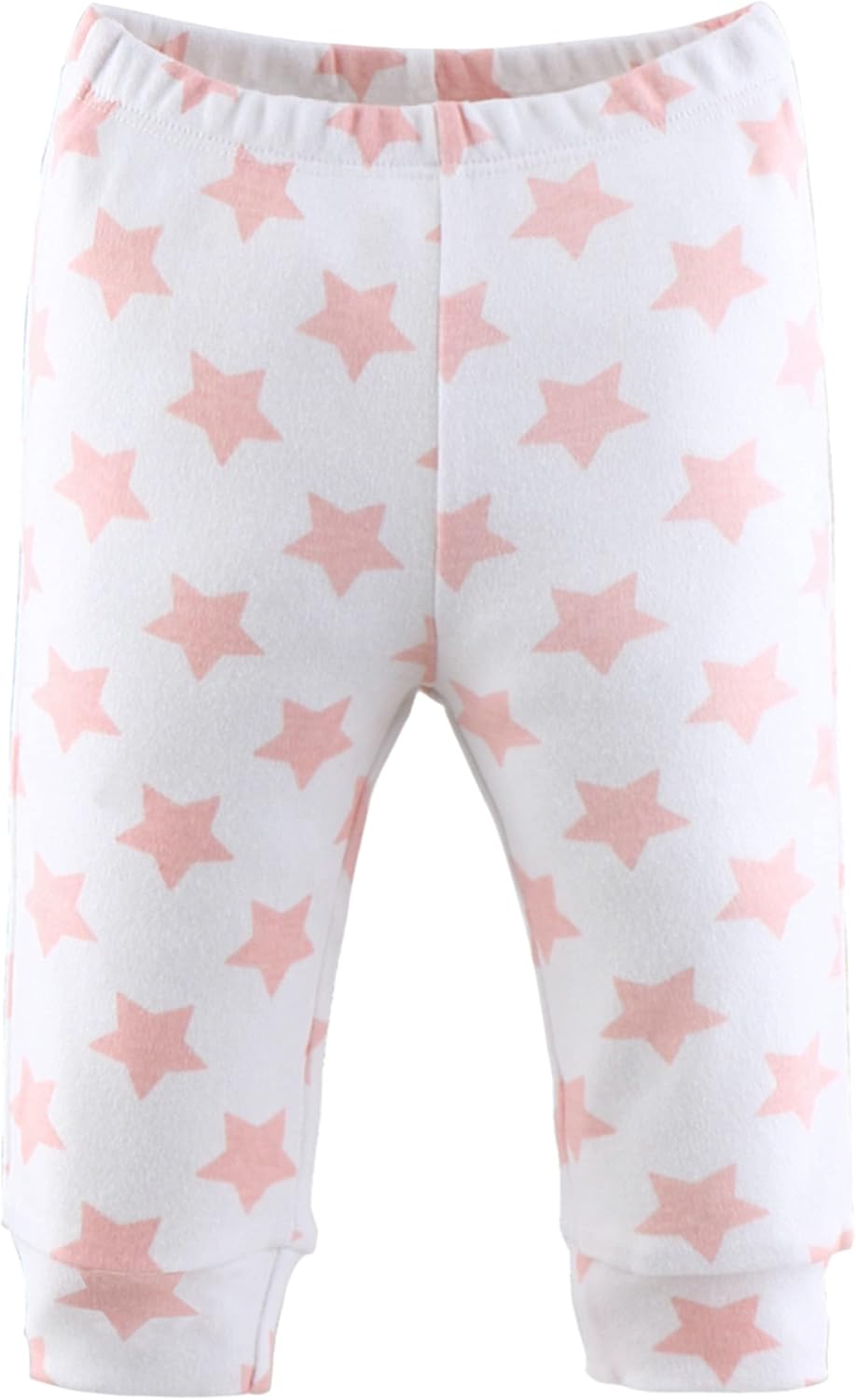 The Peanutshell Baby Girl Pants Set | 5 Pack in Newborn to 24 Month Sizes | Floral, Pink, White, Stars: Clothing