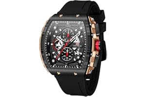 MF MINI FOCUS Watch Wristwatch Fashion Hollow Big Dial Luminous Waterproof Sport Analog Quartz Business Mens Watches Silicon Strap Dress Watch