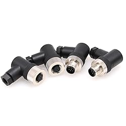 Eonvic M12 8 Pin Male & Female Connector, 12mm A