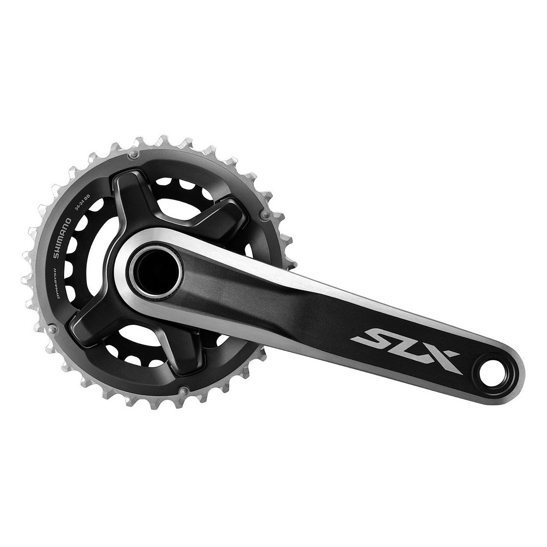SHIMANO SLX MTB FC-M7000 Crank Set 2x11-speed 34-24 teeth black Crank length 170mm 2020 Chainsets Mountain bike