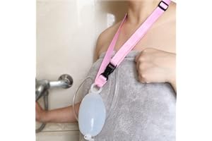 HEAL N HOPE Drain Lanyard for Shower After Mastectomy, Shower Lanyard for Drains After Tummy Tuck, JP Drain Lanyard Holder for After Breast Surgery Drainage Bulb, Pink (Pack of 2)
