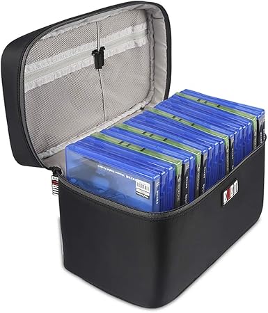 Estanterías para CD DVD Caja de almacenamiento de CD Disco de juego Estuche de paquete de