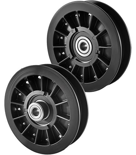 Amazon.com : TENGMUJX 116-2456 Flat Idler Pulley Fit Exmark Lazer