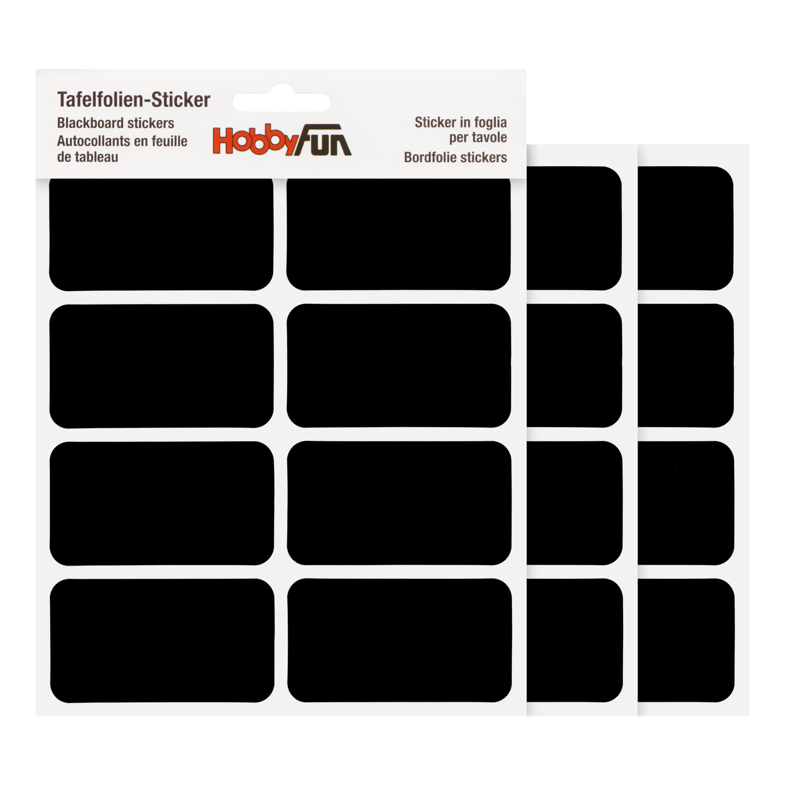 Blackboard Foil Stickers II 3 Sheets