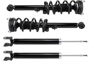 TRQ Front and Rear Complete Strut Assembly & Shock Absorber Kit Shock & Spring Strut Assembly Compatible with 2009-2018 Nissan 370Z