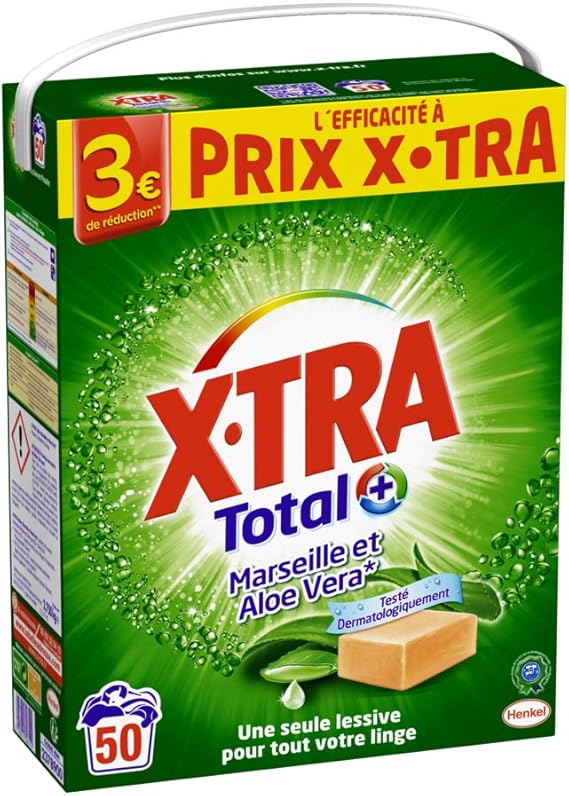 X Tra Poudre Total Marseillealoe Vera Lot De 2