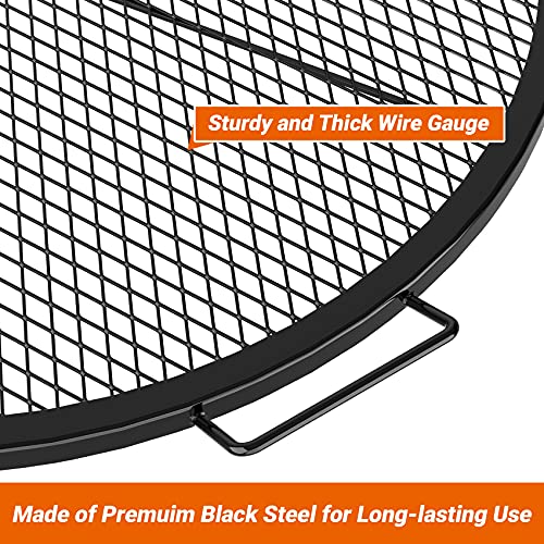 Stanbroil Heavy Duty XMarks Fire Pit Cooking Grill Grates with Support
