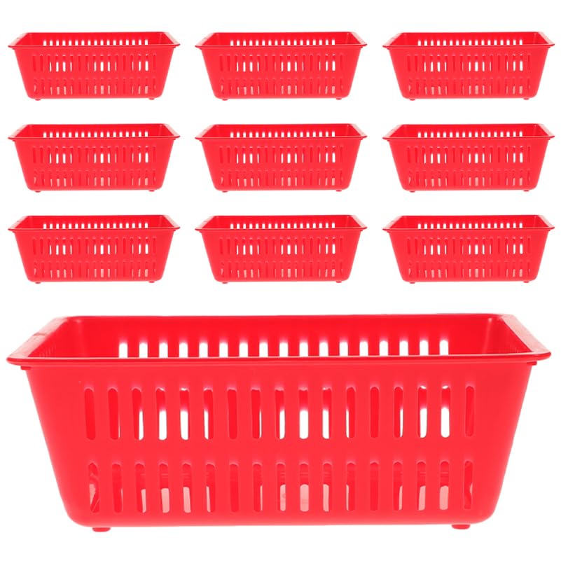 OKUMEYR 10pcs Coin Storage Baskets Compact Containers for Play Center Home Accessory Wear-resistant Design for Coins Snacks and Sundries