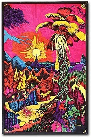 Lost Horizon Blacklight Poster by UltraViolet Distributing