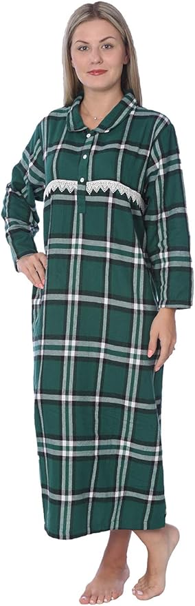 long heavy flannel nightgowns