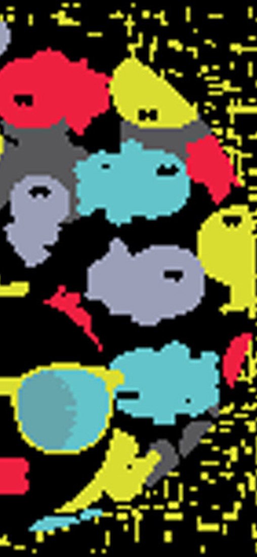 PeelitStickit Women Head Pattern Wallpaper, Wall Mural ID-010, vinyl