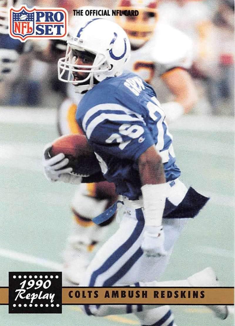 1991 Pro Set Football Card 338 Alan Grant Indianapolis Colts Official NFL Trading