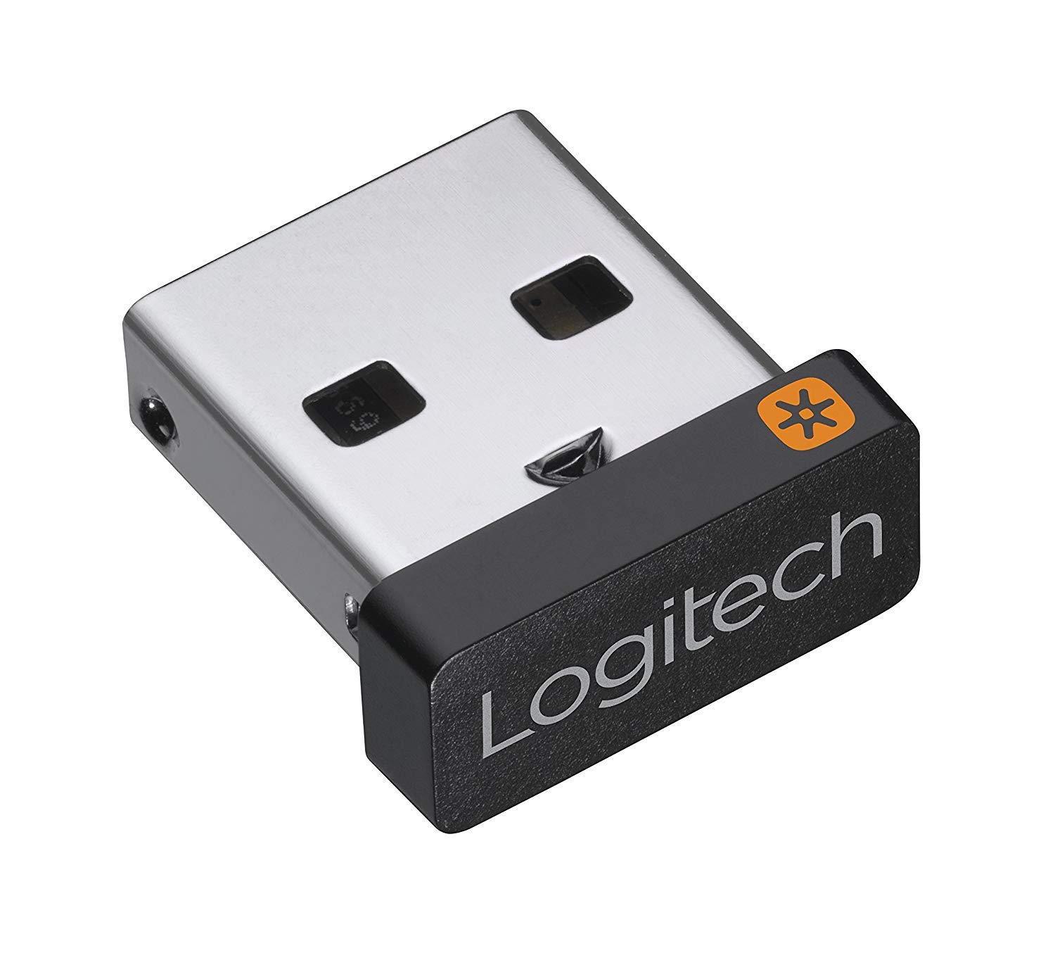 Logitech USB Unifying Receiver, 2.4 GHz Wireless Technology, Plug Compatible with Unifying Devices Wireless Mouse and Keyboard, PC / Mac / Laptop - Black