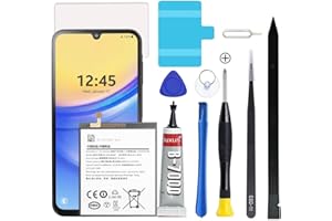 Dymicbit Galaxy A15 5G Battery,Upgraded New Battery Replacement for Samsung Galaxy A15 5G,SM-A156B SM-A156B/DS SM-A156P SM-A156P/DS SM-A156U1/DS with Professional Replacement Tool Kits