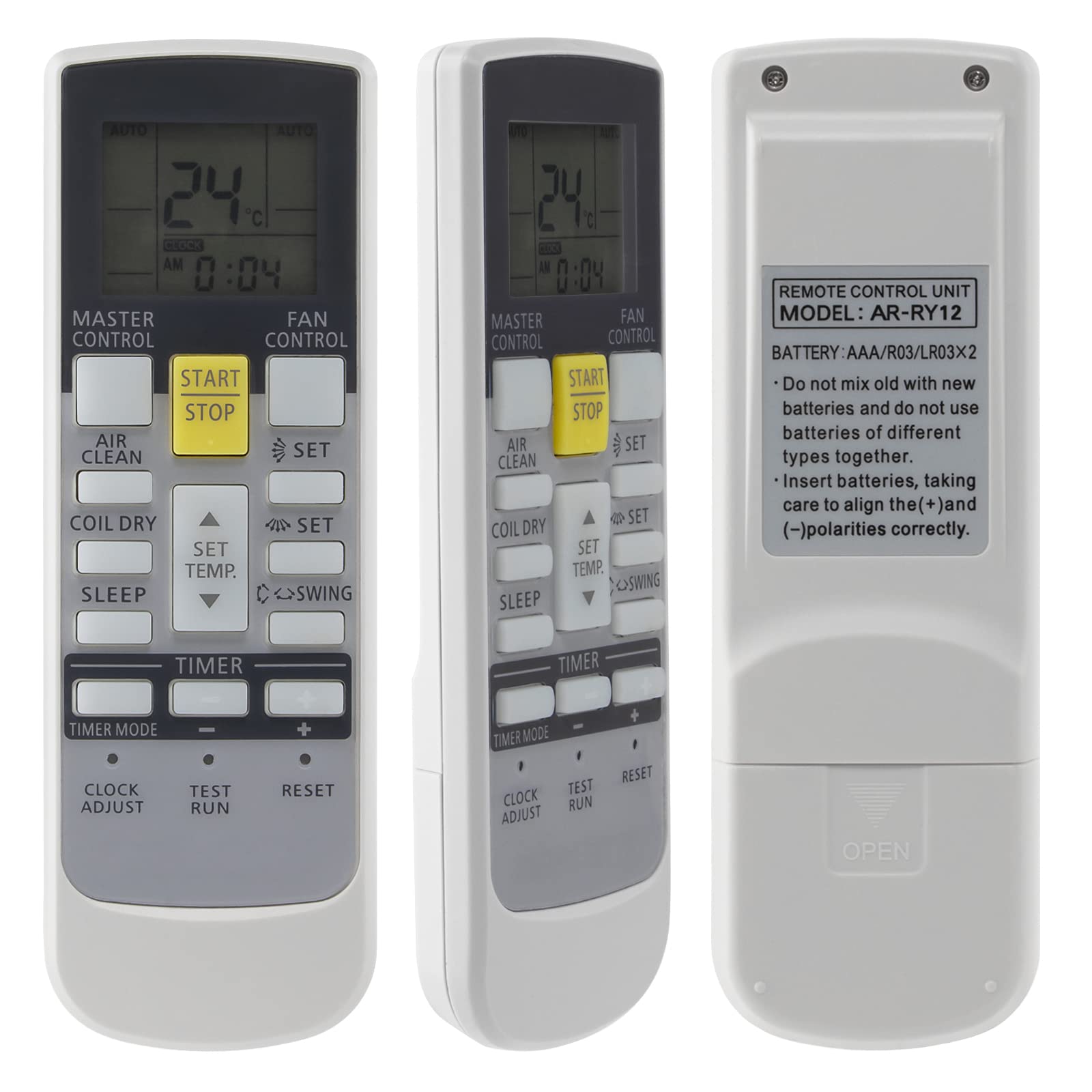 Mua Replacement for Fujitsu Air Conditioner Remote, Remote Control Fit ...