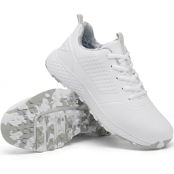 Amazon.com | Rotuse LO57ED05 Women's Golf Shoes, Off-White