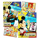 Mickey Mouse Clubhouse Coloring Book Set (2 Books - Mickey Mouse and Minnie Mouse)