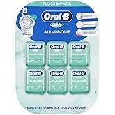 Oral-B Glide All-In-One Dental Floss, Mint, 6 Count