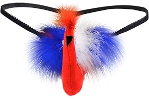 XINCHANGSHANGMAO Aiung Men's Novelty Thongs Funny T-Back G-String Pouch Thong Underwear Gag Gifts