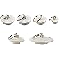 6 Pieces Drain Stopper, Rubber Sink Stopper with Hanging Ring, Drain Plugs for Sinks, Small Sink Stopper for Bathtub…