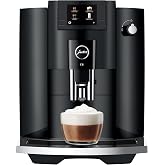 Jura E6 Piano Black 15622 | 15622 E6 Automatic Espresso Machine, Even More Aroma for Even More Enjoyment, Cappuccino Made to Perfection