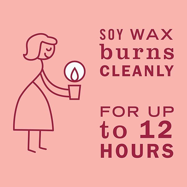 MRS. MEYER’S CLEAN DAY SOY TIN CANDLE, 12 HOUR BURN TIME, MADE WITH SOY WAX AND ESSENTIAL OILS, ROSE, 2.9 OZ