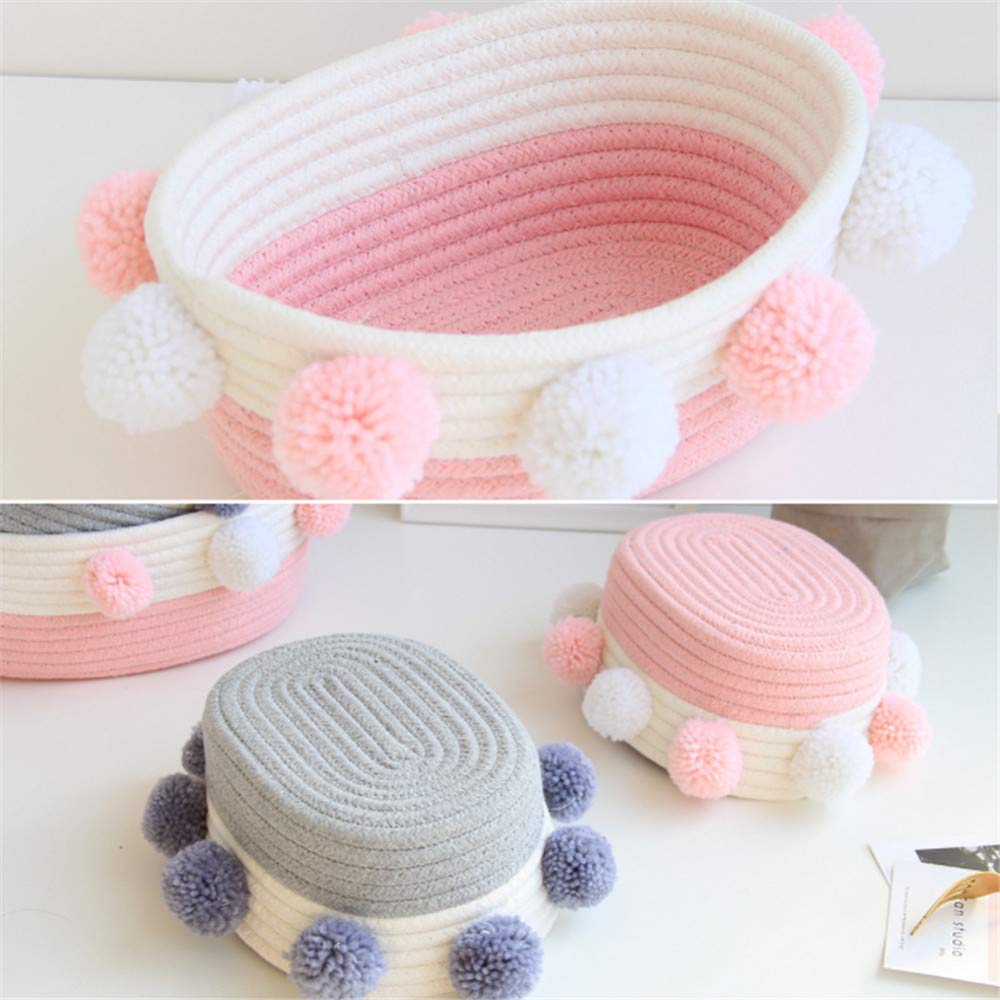 Voxloud Com Accessoires Pour La Maison Xiaoyanyan Panier De Rangement Ovale En Coton Jouets Pour Bebe Gadgets Produits Articles Divers Panier De Rangement Vetements En Tissu Paniers Paniers Et Boites De Rangement