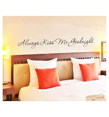 Amazon Com Dailinming Pvc Wall Stickers English Kiss Me